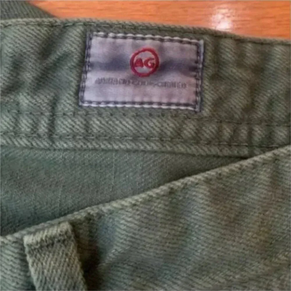 AG Adriano Goldschmied The Matchbox Slim Straight Jeans Green Size 31